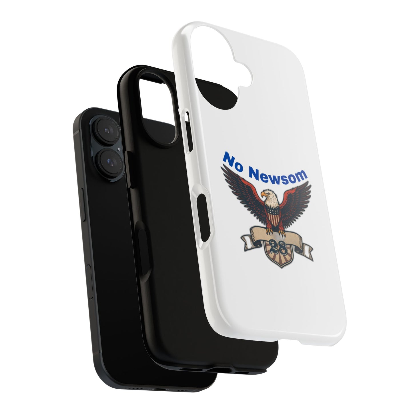Eagle Design Phone Case, Tough Phone Cover, Gift for Eagle Lovers, Patriotic Phone Case, Customizable Phone Accessory