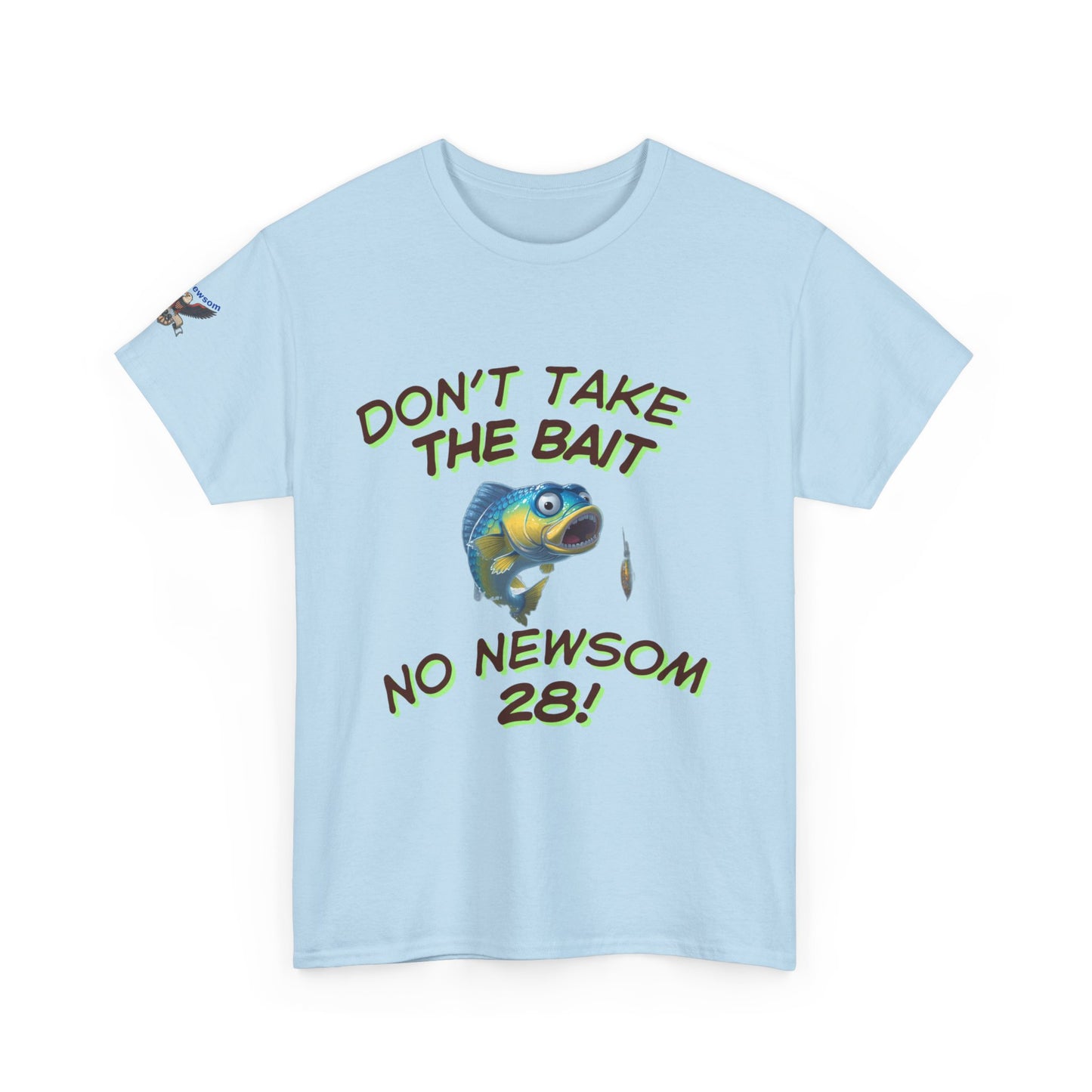 Fishing Humor Tee - "Don't Take the Bait!" Funny Unisex Cotton T-Shirt, Gift for Anglers, Fishing Lovers, Casual Wear, Outdoor Adventure
