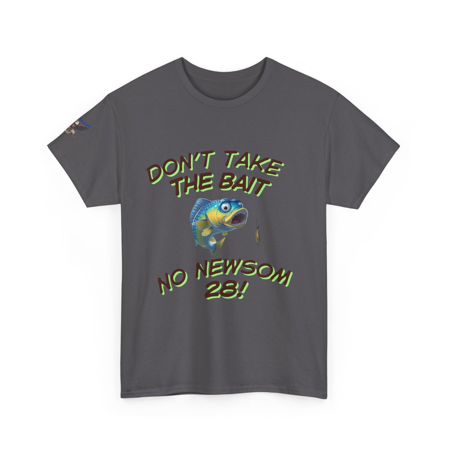Fishing Humor Tee - "Don't Take the Bait!" Funny Unisex Cotton T-Shirt, Gift for Anglers, Fishing Lovers, Casual Wear, Outdoor Adventure