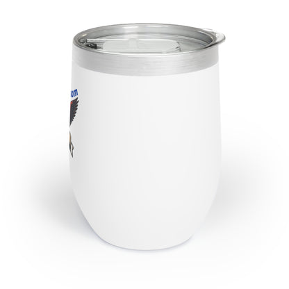 Chill Wine Tumbler - Insulated Stemless Cups, Perfect for Wine Lovers, Gift for Her, Outdoor Gatherings, Unique Party Favors
