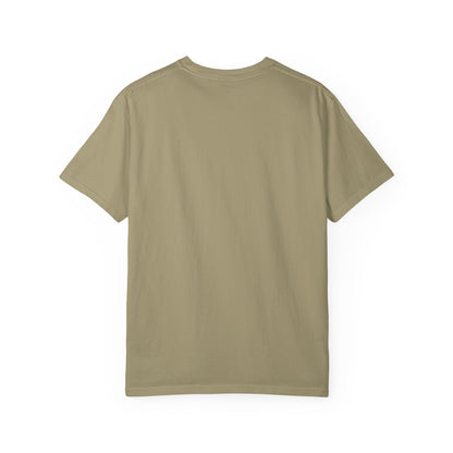 Eagle Emblem Garment-Dyed T-Shirt, Comfortable Vintage Tee, Patriotic Apparel, Casual Wear, Perfect Gift for Veterans
