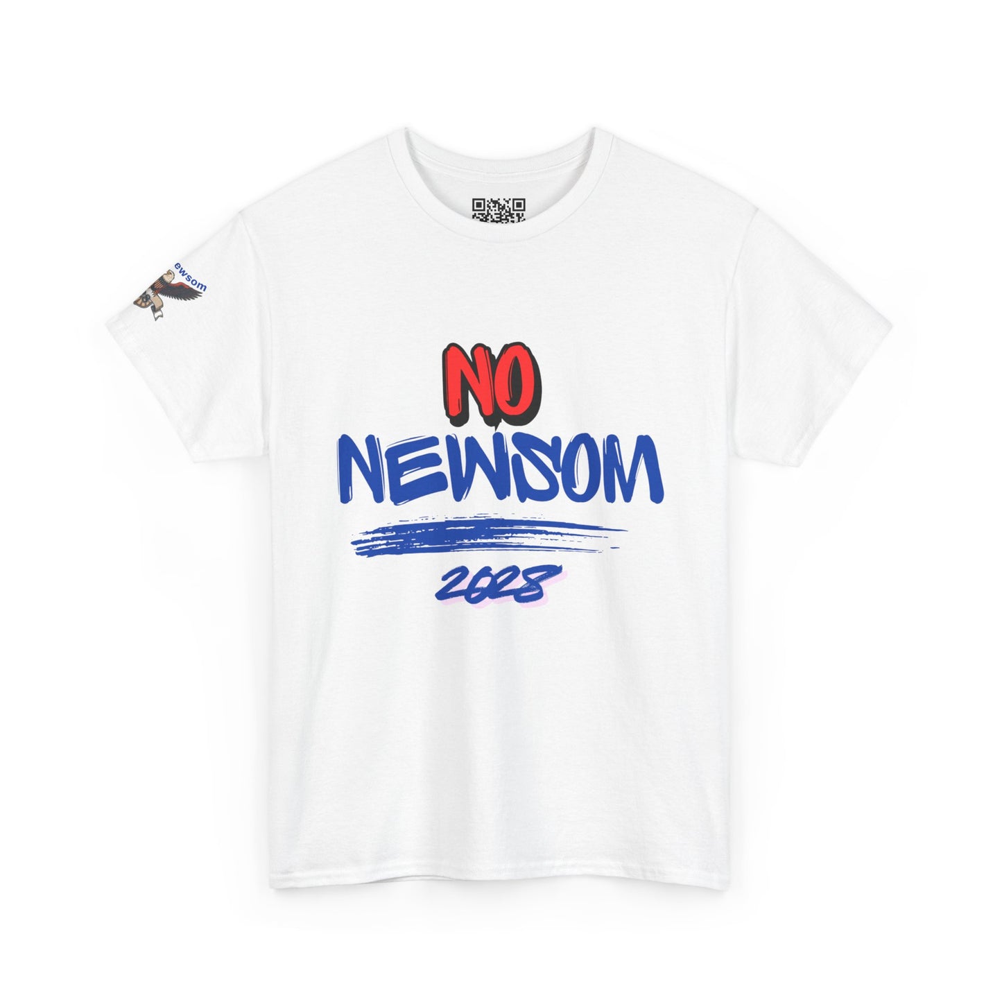 Political Statement Tee: No Newsism 2028, Unisex Cotton T-Shirt, Activism Apparel, Trendy Social Message Shirt, Gift for Change-Makers