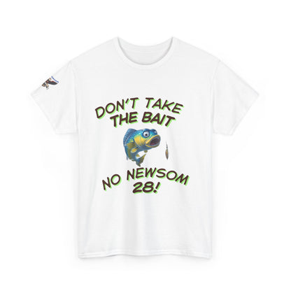 Fishing Humor Tee - "Don't Take the Bait!" Funny Unisex Cotton T-Shirt, Gift for Anglers, Fishing Lovers, Casual Wear, Outdoor Adventure