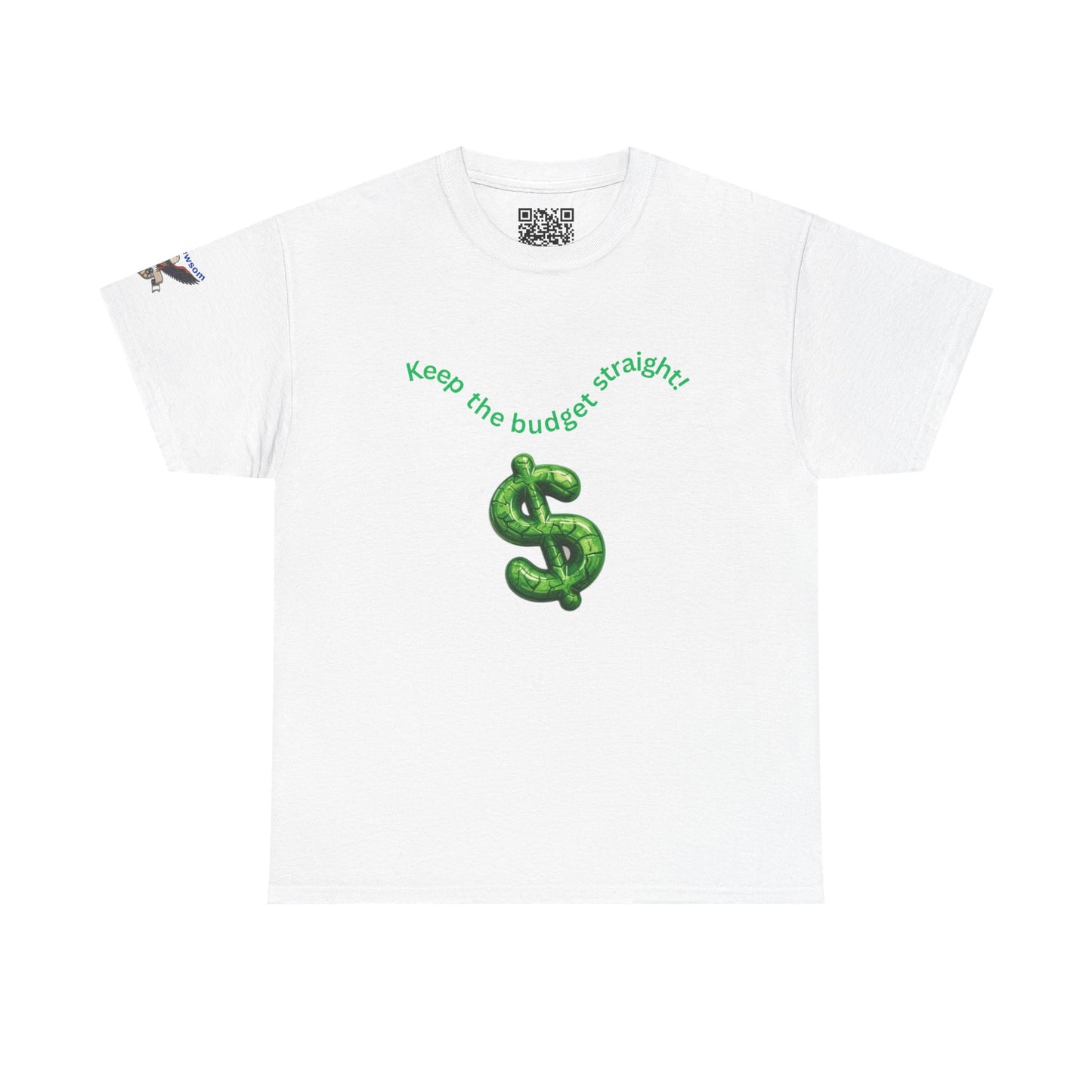 Budget-Friendly Humor Tee, Unisex T-Shirt, Funny Money Shirt, Financial Humor, Gift for Budgeting Friends, Casual Wear