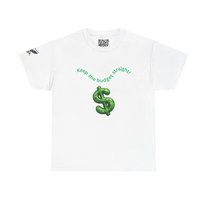 Budget-Friendly Humor Tee, Unisex T-Shirt, Funny Money Shirt, Financial Humor, Gift for Budgeting Friends, Casual Wear