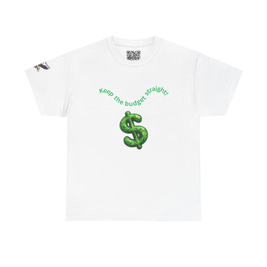 Budget-Friendly Humor Tee, Unisex T-Shirt, Funny Money Shirt, Financial Humor, Gift for Budgeting Friends, Casual Wear