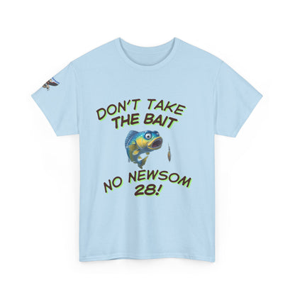 Fishing Humor Tee - "Don't Take the Bait!" Funny Unisex Cotton T-Shirt, Gift for Anglers, Fishing Lovers, Casual Wear, Outdoor Adventure