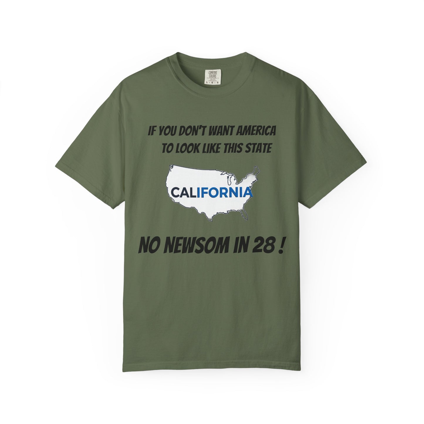 Unisex Graphic Tee, California State T-Shirt, Political Statement Shirt, Gift for Activists, Casual Wear, Summer Essential