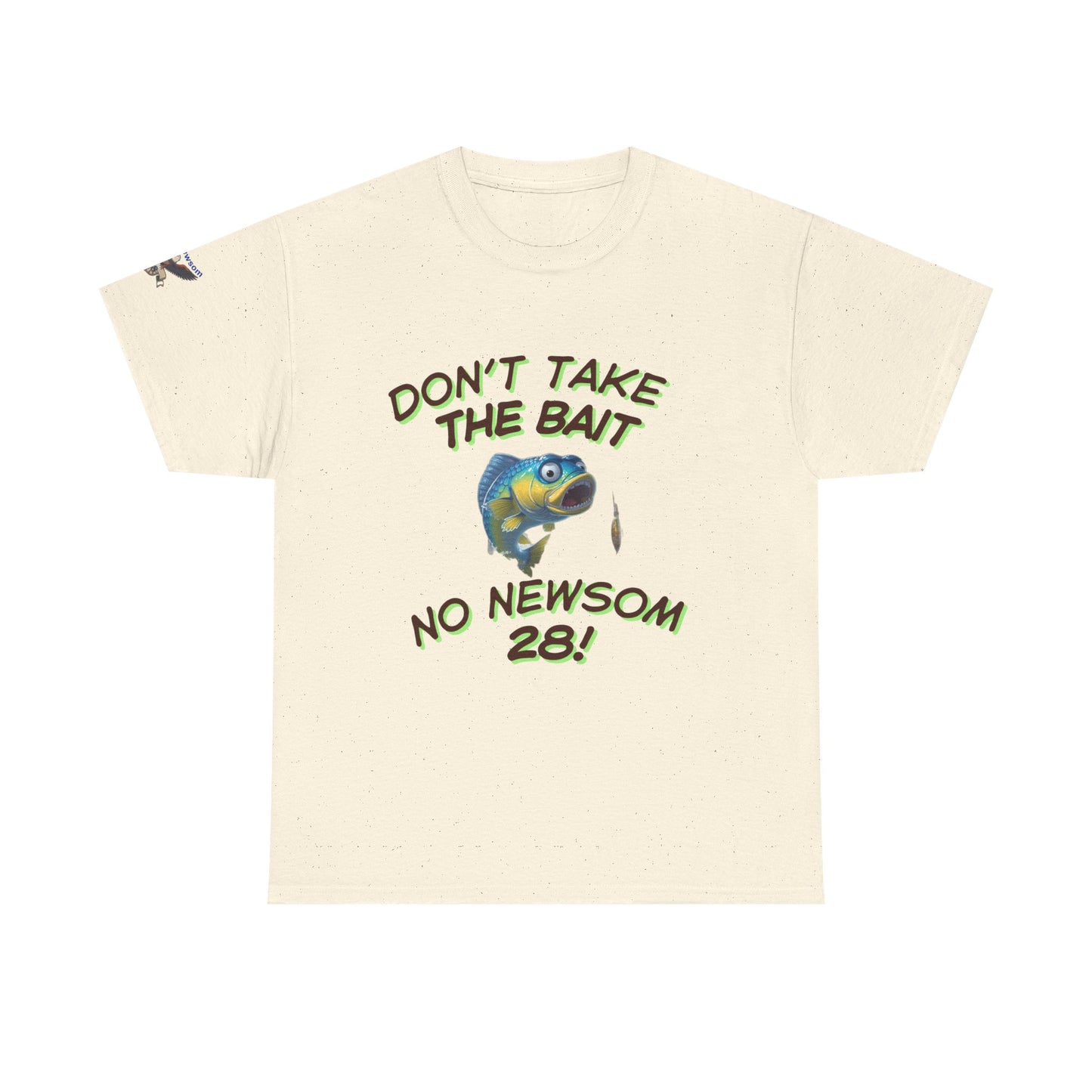 Fishing Humor Tee - "Don't Take the Bait!" Funny Unisex Cotton T-Shirt, Gift for Anglers, Fishing Lovers, Casual Wear, Outdoor Adventure