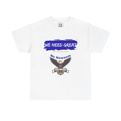 Unisex Graphic Tee with Eagle Design, Statement T-Shirt for Activists, Casual Wear, Gift for Patriotic Events, Men's and Women's Fashion