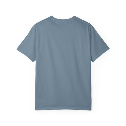 Eagle Emblem Garment-Dyed T-Shirt, Comfortable Vintage Tee, Patriotic Apparel, Casual Wear, Perfect Gift for Veterans