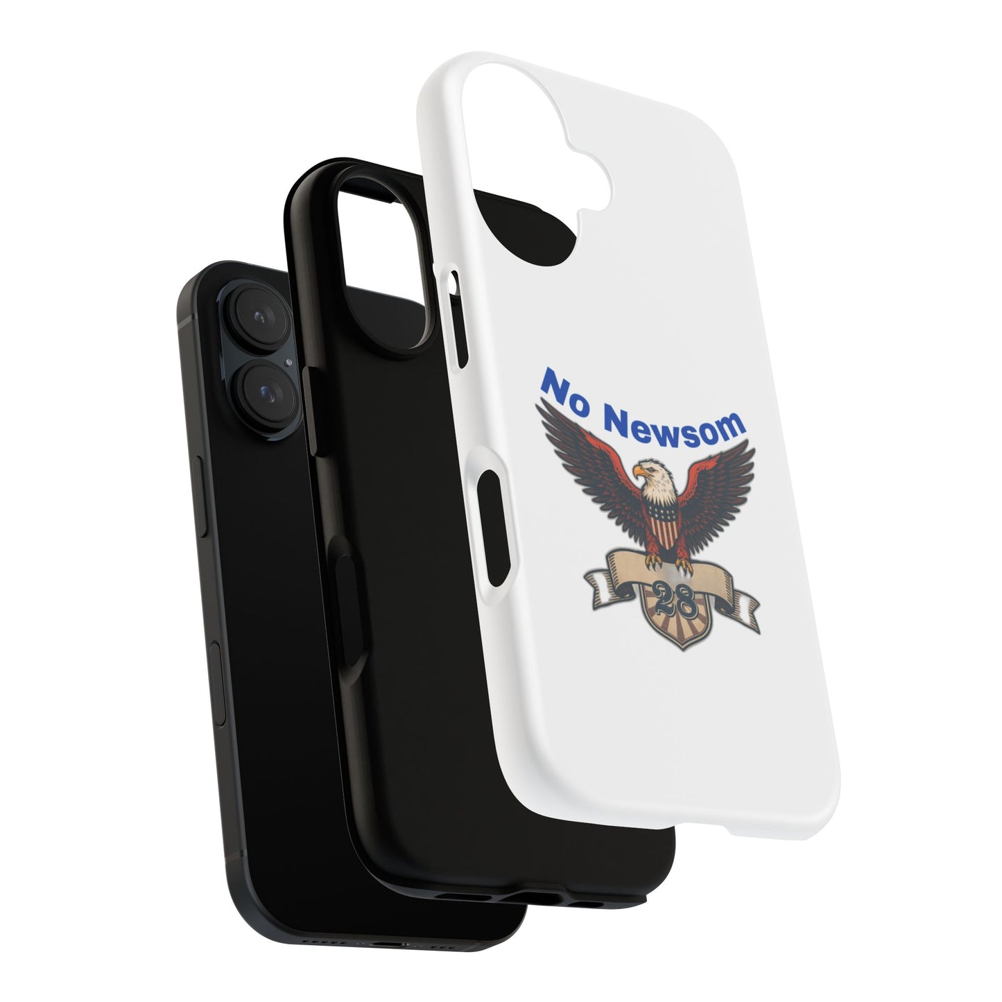 Eagle Design Phone Case, Tough Phone Cover, Gift for Eagle Lovers, Patriotic Phone Case, Customizable Phone Accessory