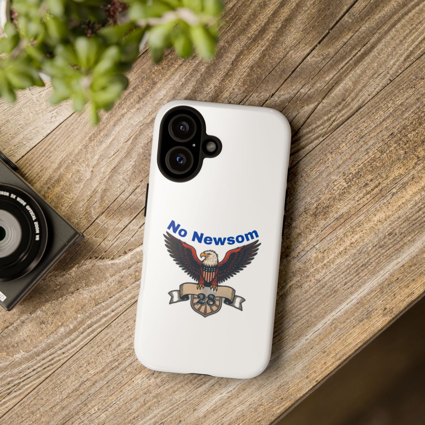 Eagle Design Phone Case, Tough Phone Cover, Gift for Eagle Lovers, Patriotic Phone Case, Customizable Phone Accessory