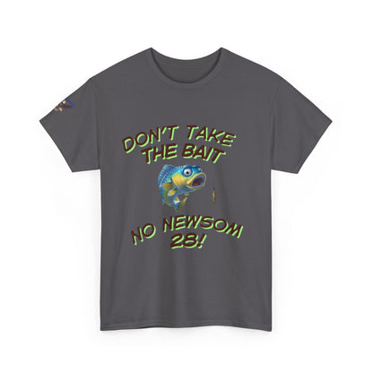 Fishing Humor Tee - "Don't Take the Bait!" Funny Unisex Cotton T-Shirt, Gift for Anglers, Fishing Lovers, Casual Wear, Outdoor Adventure