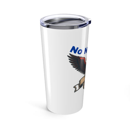 No Newsom Eagle 20oz Tumbler - Political Mug, Travel Cup, Gift for Activists, Stainless Steel, Party Favor, Custom Drinkware