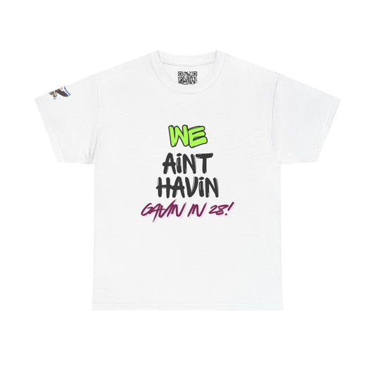 Celebration Tee: Neon Party Shirt, Birthday Gift, Unisex Cotton T-Shirt, Casual Wear, Fun Graphic Tee, Party Outfit