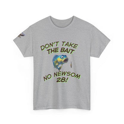 Fishing Humor Tee - "Don't Take the Bait!" Funny Unisex Cotton T-Shirt, Gift for Anglers, Fishing Lovers, Casual Wear, Outdoor Adventure