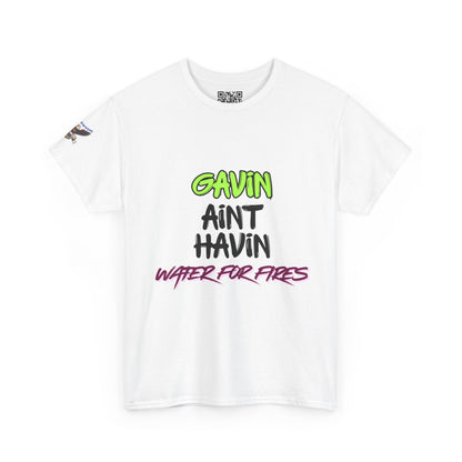 Gavin Ain't Havin' Heavy Cotton Tee, Funny Unisex T-Shirt, Humor Graphic Tee, Casual Summer Wear, Gift for Friends