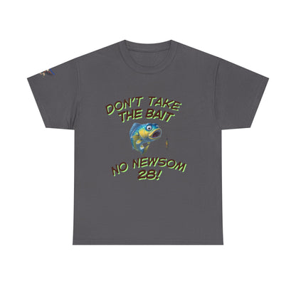 Fishing Humor Tee - "Don't Take the Bait!" Funny Unisex Cotton T-Shirt, Gift for Anglers, Fishing Lovers, Casual Wear, Outdoor Adventure