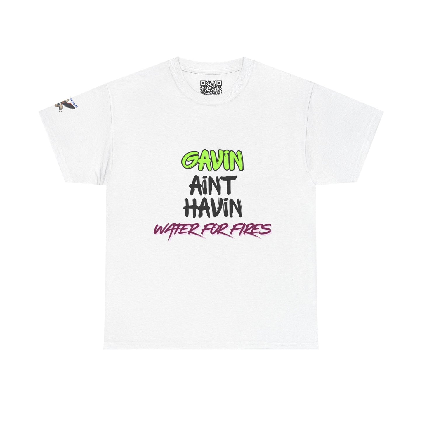 Gavin Ain't Havin' Heavy Cotton Tee, Funny Unisex T-Shirt, Humor Graphic Tee, Casual Summer Wear, Gift for Friends