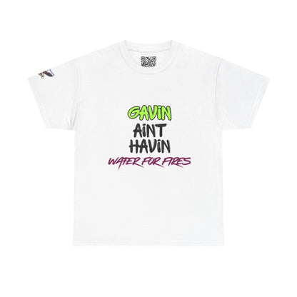 Gavin Ain't Havin' Heavy Cotton Tee, Funny Unisex T-Shirt, Humor Graphic Tee, Casual Summer Wear, Gift for Friends