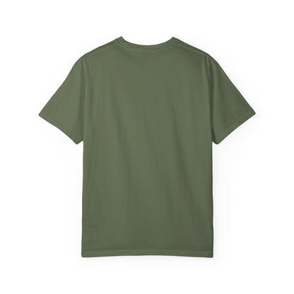 Eagle Emblem Garment-Dyed T-Shirt, Comfortable Vintage Tee, Patriotic Apparel, Casual Wear, Perfect Gift for Veterans